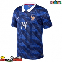 Camisa de Futebol França Adrien Rabiot #14 Equipamento Principal Mundo 2026 Manga Curta